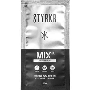 styrkr - mix60 - Energiedrank - Neutrale Smaak - 65g