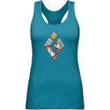 Damestanktop Black Diamond Rainbow