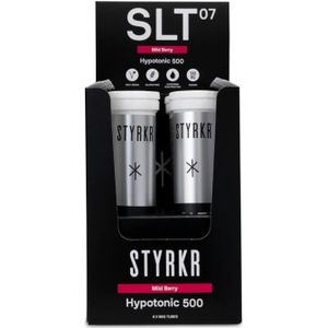 Styrkr - SLT7 - Elektrolyttabletten - Bessen Smaak - Doos van 6 Buisjes