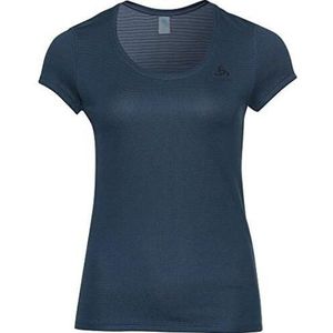 Odlo - Crew Neck S/S Active F-Dry Light - Ondershirt - Blauw