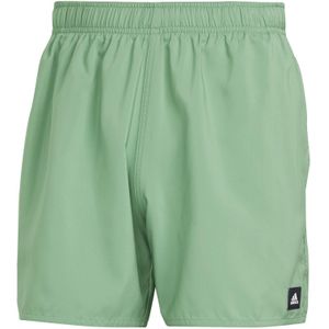 Effen zwemshort met korte snit adidas CLX