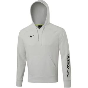 Mizuno - Hoodie - Terry Sweater - Zwart - Katoen/Polyester