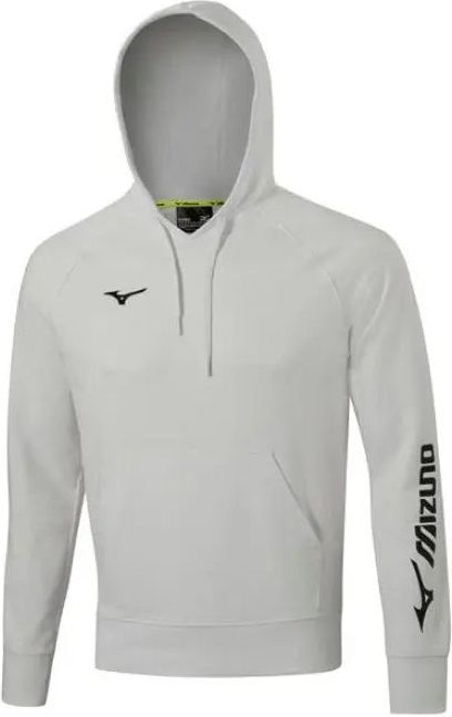 Mizuno - Hoodie - Terry Sweater - Zwart - Katoen/Polyester