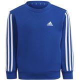 adidas - Essentials 3-Stripes Crewneck - Sweatshirt - Zacht Katoen - Gerecycled Materiaal
