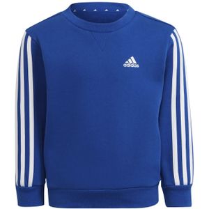 adidas - Essentials 3-Stripes Crewneck - Sweatshirt - Zacht Katoen - Gerecycled Materiaal