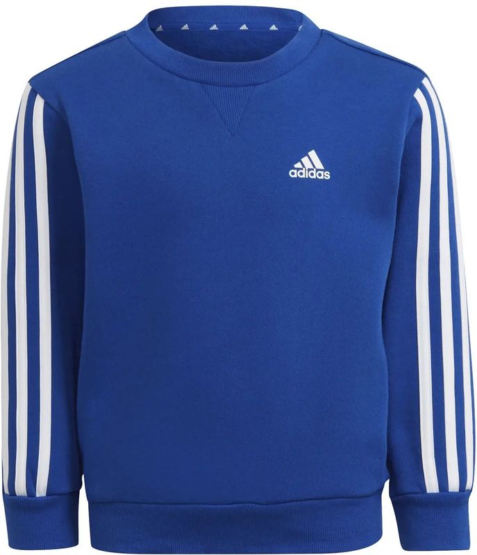 adidas - Essentials 3-Stripes Crewneck - Sweatshirt - Zacht Katoen - Gerecycled Materiaal