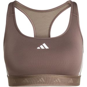 Sport bh - Earth Strata/White - Polyester/Elastaan - AEROREADY