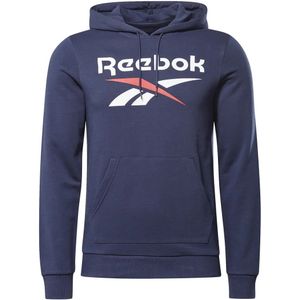 Reebok - Identity Big Logo - Hooded Sweatshirt - Heren - Katoen-Fleece-Mix