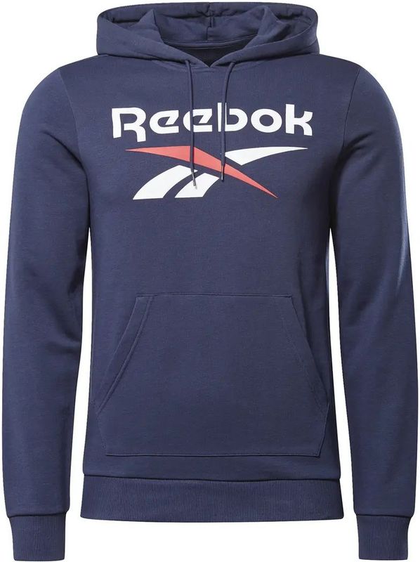 Reebok - Identity Big Logo - Hooded Sweatshirt - Heren - Katoen-Fleece-Mix