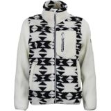 Peak Mountain - Sherpa 350G - Fleecejack - Met Rits en Borstzak - Dames