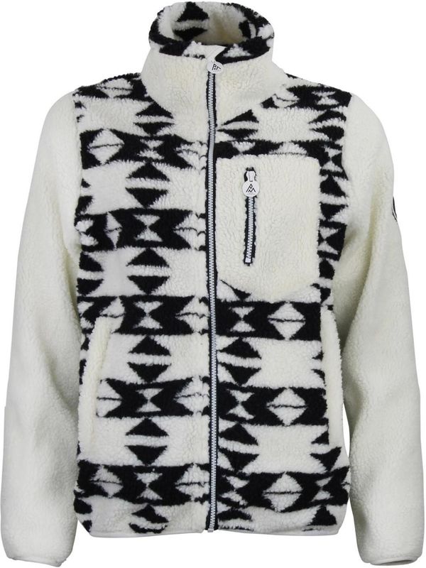 Peak Mountain - Sherpa 350G - Fleecejack - Met Rits en Borstzak - Dames