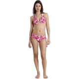 Admas - Halterbikini - Bloemen - Twee Delen - Dames