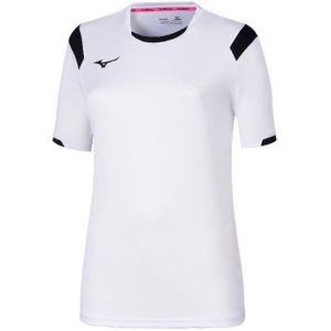 Mizuno - Sporttop - Polyester - Korte Mouwen - Vrouwelijke Snit