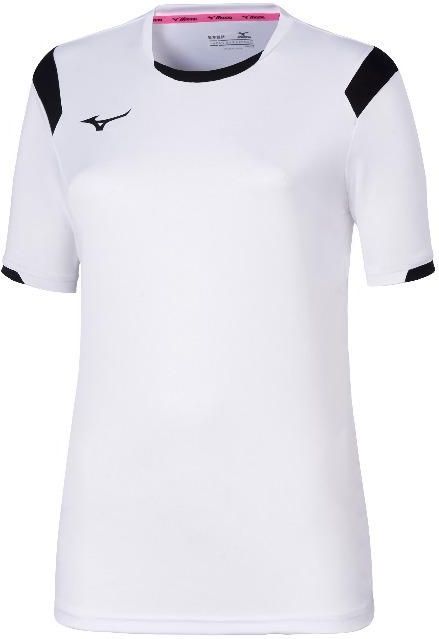 Mizuno - Sporttop - Polyester - Korte Mouwen - Vrouwelijke Snit