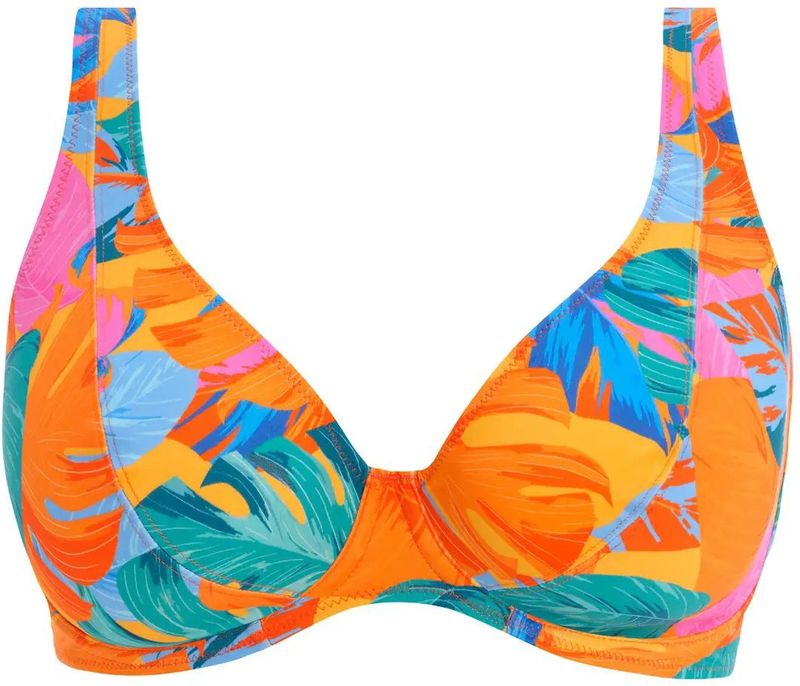 Freya - Aloha Coast - Bustier Top - Dames - Kleur: Blauw - Materiaal: Nylon