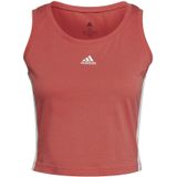 adidas - Essentials Cropped - Damestop - Zwart - Katoen