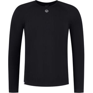 Rogelli - Essential - Ondershirt - Zwart - Lange Mouwen - Unisex