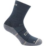 CMP - Merino Sokken - Dames - Kuithoogte - Versterking van Schapenvacht onder de Voet