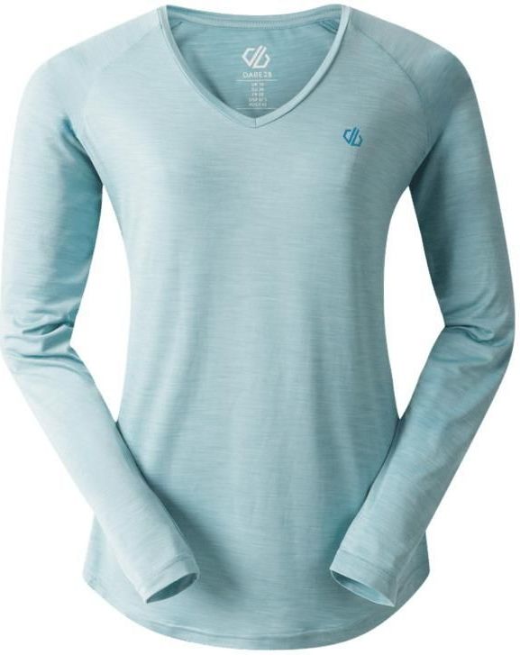 Dare 2B - Damestrui - V-hals - Q-Wic Plus - Sneldrogend - Gerecycled Polyester