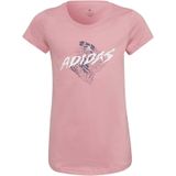 adidas - Grafisch Meisjes-T-shirt - Slanke Pasvorm