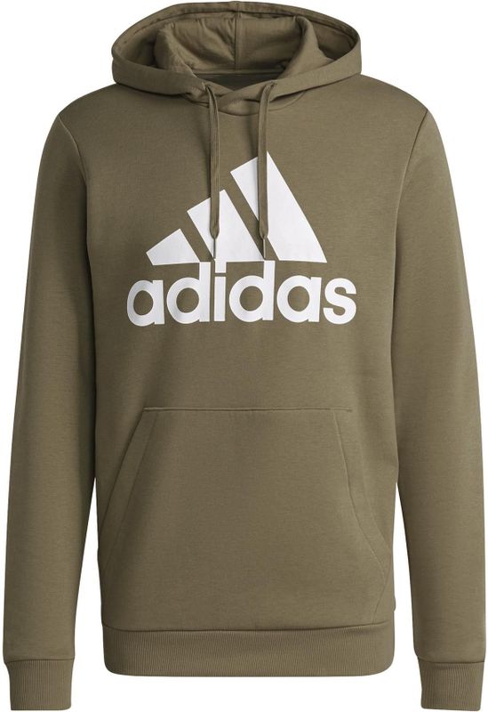 adidas - Essentials Fleece - Hoodie - Gemêleerd - Big Logo