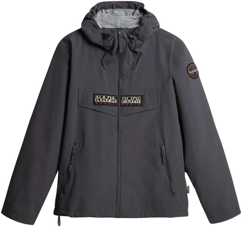 Napapijri - Rainforest - Waterdichte Jas - Zwart - Lente/Zomer 2023