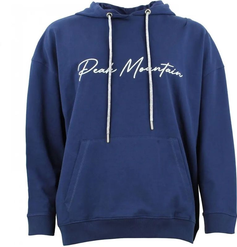 Peak Mountain - French Terry - Sweatshirt - Katoen - Verstelbare Capuchon, Kangoeroezak, Oversized Snit