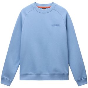 Napapijri - B-Back Graphic Crew - Trui - Blauw - Relaxed Fit
