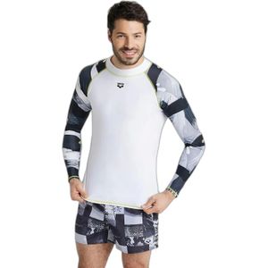 Hemd met lange mouwen zwemkleding Arena Rash Allover