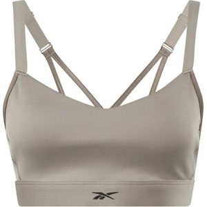 Reebok - Lux Strappy Sports - Damesbeha - Zwart - Speedwick - Medium Ondersteuning