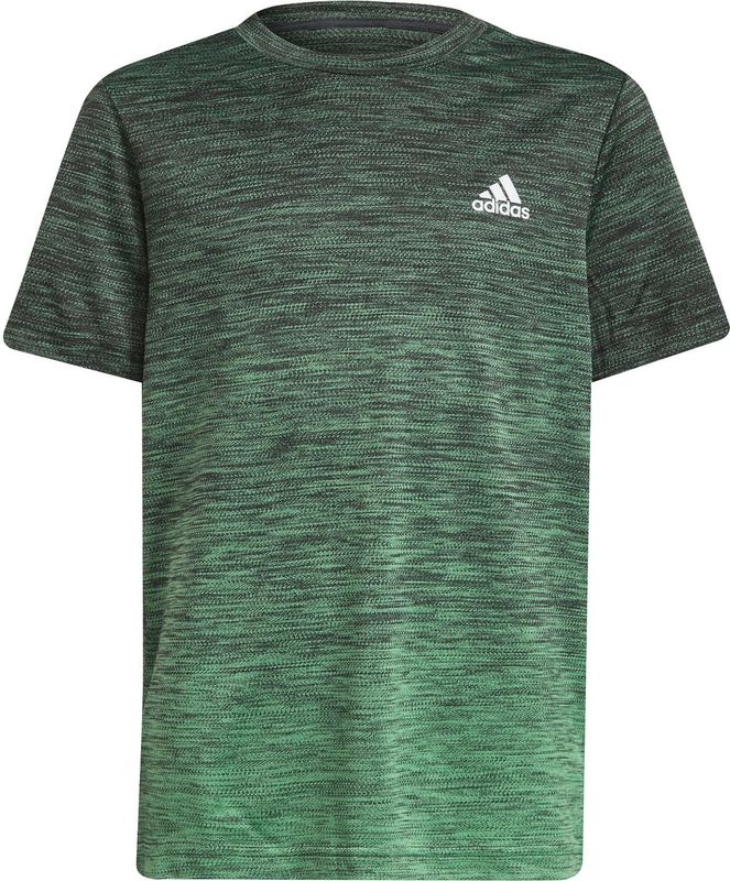 Adidas - A.r. Grad - T-shirt - Groen - Korte Mouwen - Jongens