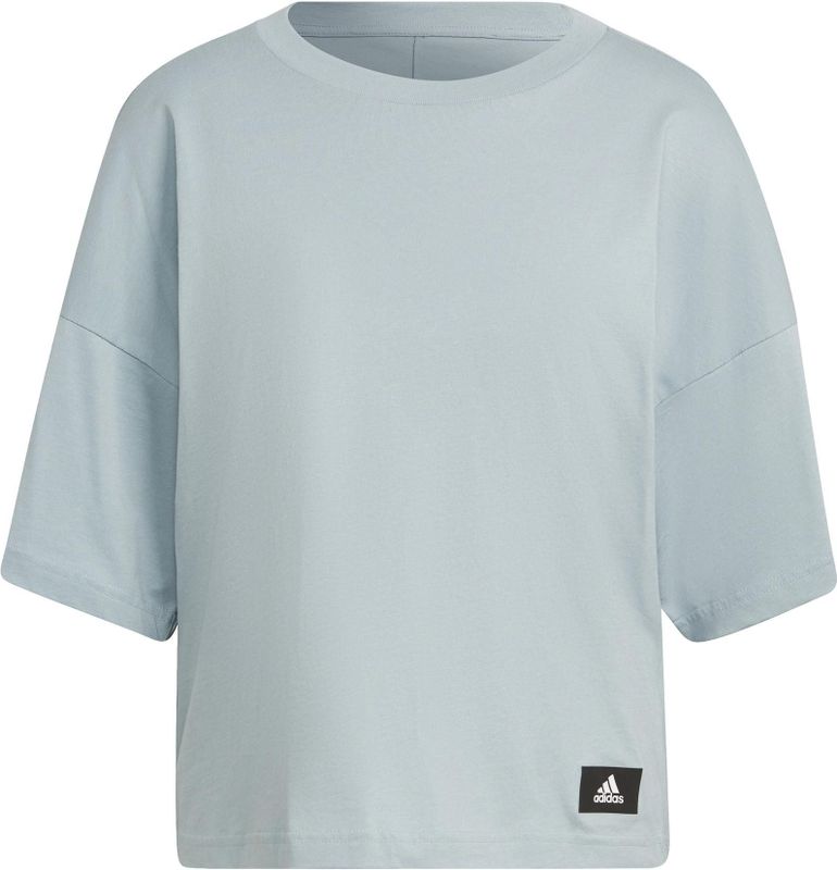 adidas - Future Icons 3-Stripes - T-shirt - Zwart - Katoen