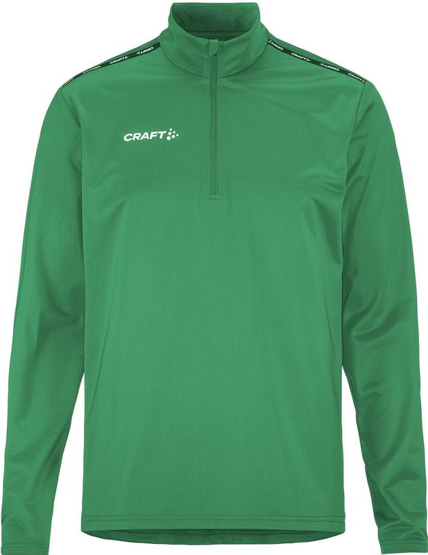 Craft - Squad Go - Trainingstrui - Halve Rits - Duurzaam Gerecycled Polyester