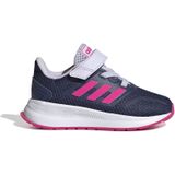 Hardloopschoenen - Blauw - Textiel - Elastische Veters met Klittenband