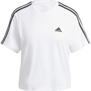 T-shirt court damestrui adidas Essentials 3-Stripes