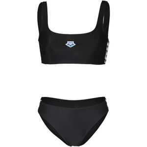 Dames zwempak 2-delig Arena Icons Bralette Solid