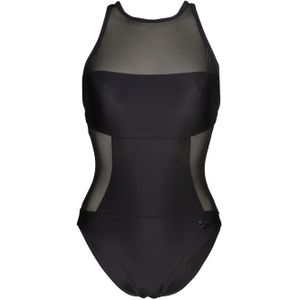 Dames zwempak uit 1 stuk Arena Mesh Panels