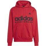 adidas - Sweatshirt - Fleece - Met Capuchon - Fijne Strepen