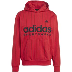 adidas - Sweatshirt - Fleece - Met Capuchon - Fijne Strepen