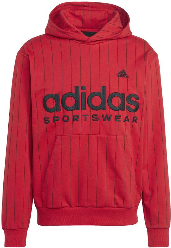 adidas - Sweatshirt - Fleece - Met Capuchon - Fijne Strepen