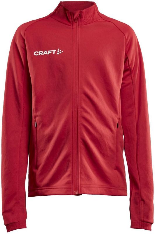 Craft - Evolve Full Zip - Kindervest - Stretchy - Duurzaam - Gerecycled Polyester