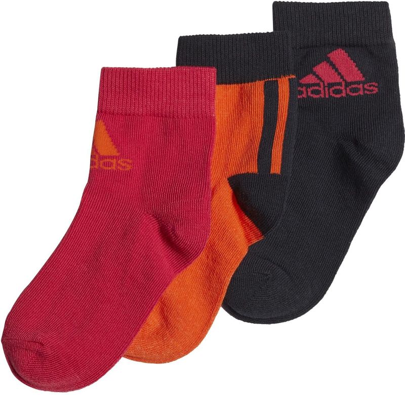 adidas - Ankle - Kindersokken - Set van Drie Paar
