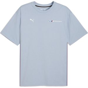 Puma - Essentials BMW Motorsport - T-shirt - Katoen - Casual Pasvorm, Ronde Hals, Korte Mouwen