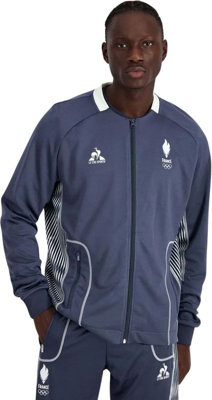 Le Coq Sportif - Training N° 2 - Sweatshirt - Zwart - Hoogwaardige Stof