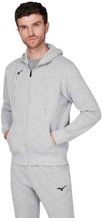 Mizuno - FZ - Hoodie - Sweatshirt met Capuchon - Voor Mannen - Fitness