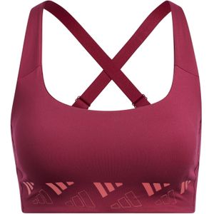 Middelhoge steun-bh voor vrouwen adidas Powerimpact Training Logo