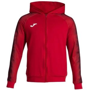 Joma - Elite XI - Hooded Trainingsjack - Zwart - Met Rits en Capuchon