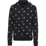 adidas - Junior Hoodie - Sweat - Grijs - Franse Badstofmix