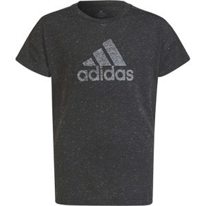 Los katoenen T-shirt met sportopdruk voor meisjes adidas Future Icons