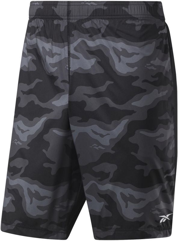 Reebok - Workout Ready Graphic - Korte Broek - 100% Polyester - Voor Mannen